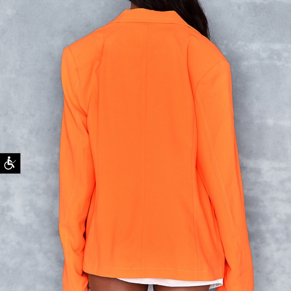 Mistress Rocks Orange Blazer - Picture 11 of 11